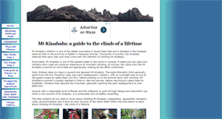 Desktop Screenshot of climbmtkinabalu.com
